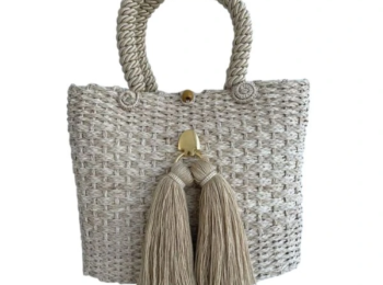 BOLSOS ARTESANALES  PALMA DE IRACA GRANDE/ MINIMO 12 BOLSOS